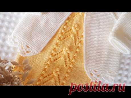 MERCAN ajurlu bebek tulumu #elorgusu #handmade #knitting #babycrochet #crochet