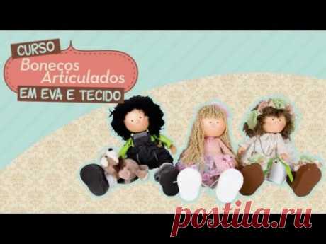 Bonecas de EVA - Passo a Passo Completo