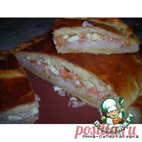 Рыбный пирог &quot;Клондайк&quot; - кулинарный рецепт