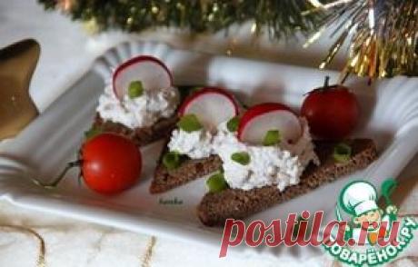 Паштет из сельди с творогом и орехами - кулинарный рецепт