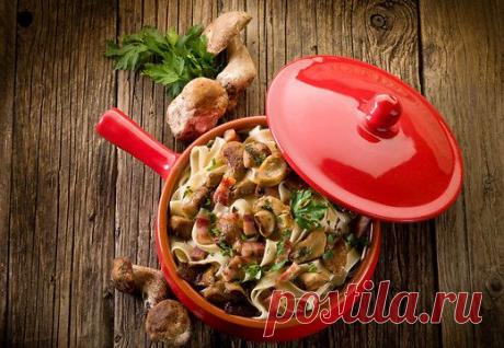 Грибнику на заметку: домашний  из боровиков с помидорами и копченостями