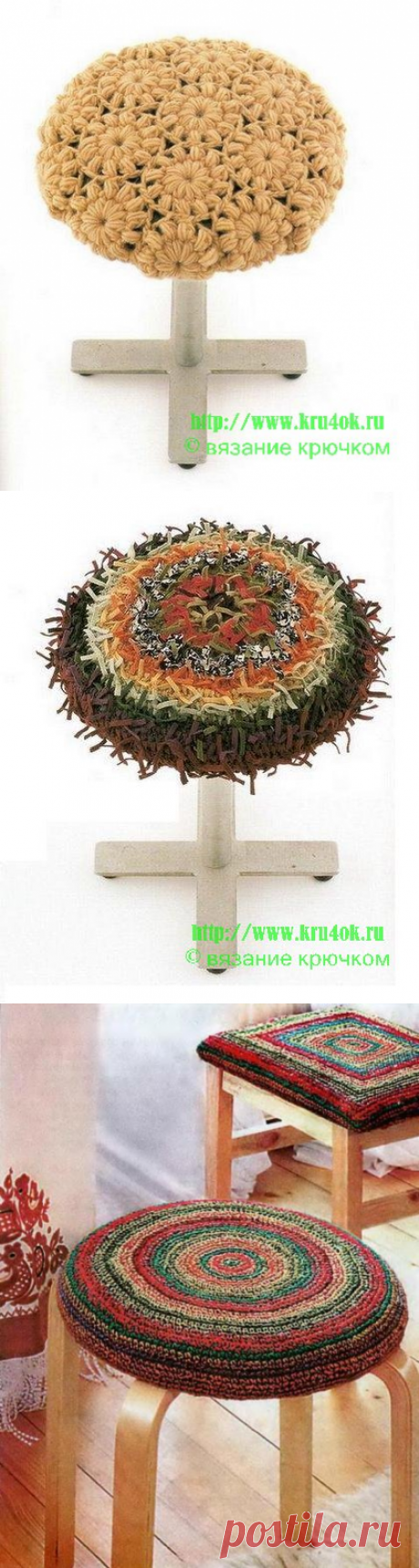 Вязаные чехлы сидений - вязание крючком на kru4ok.ru