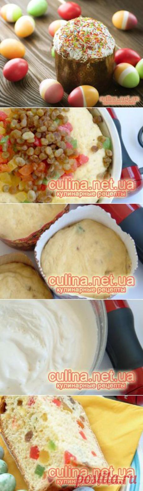 Кулич пасхальный по-итальянски | рецепты с фото