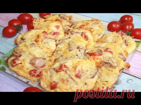 * Лепешки по вкусу похожие на пиццу. *