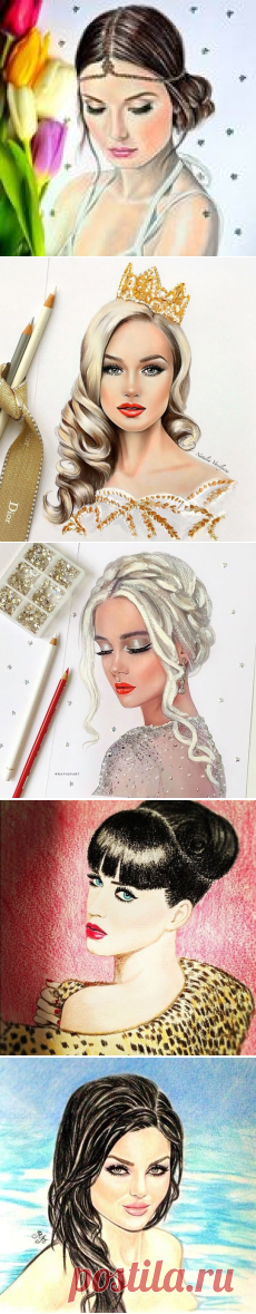 Красивая женщина — это профессия. Художница Наталья Васильева (Natalia Vasilyeva)