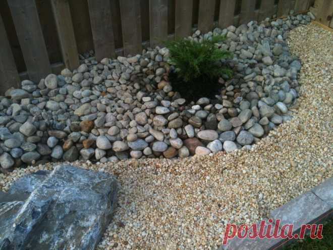 DIY проект озеленения (часть 4/5 - Back Yard: дзен/Rock Garden) | Mythos & Rini