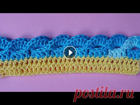 Кайма крючком Crochet border Вязание каймы 355 урок

как сшить дорожную сумку своими руками выкройки