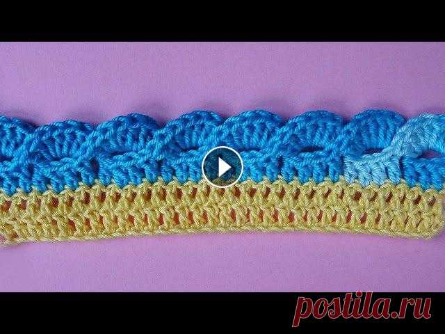 Кайма крючком Crochet border Вязание каймы 355 урок

как сшить дорожную сумку своими руками выкройки