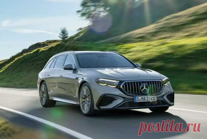 Высокопроизводительный универсал Mercedes-AMG E53 имеет мощность 577 л.с. и 604 л.с.