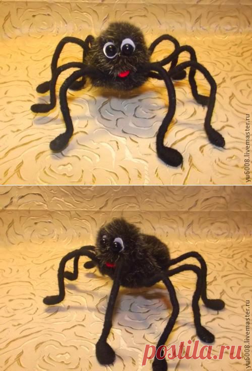 Текстильная игрушка - Паучок. - Ярмарка Мастеров - ручная работа, handmade