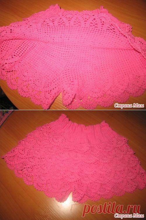 Юбка-шорты - Вяжем вместе он-лайн - Страна Мам