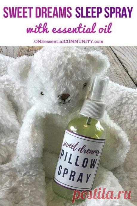 best essential oils for sleep + 12 favorite essential oil sleep spray recipes -- helps fall asleep & stay asleep