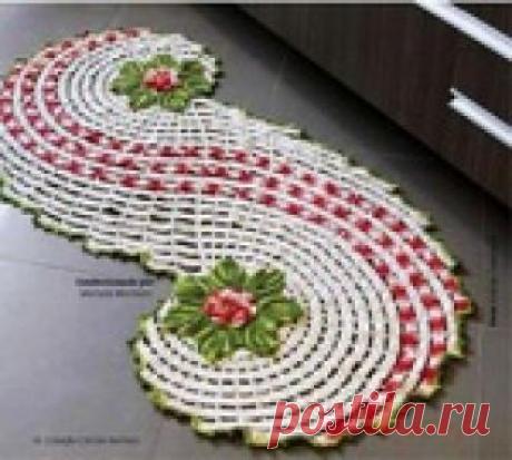 Коврики напольные цветные