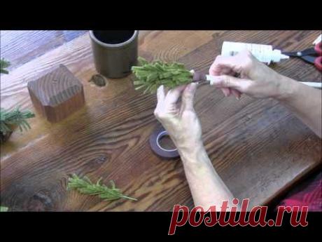 How to Create a Wooly Pine Tree - YouTube
