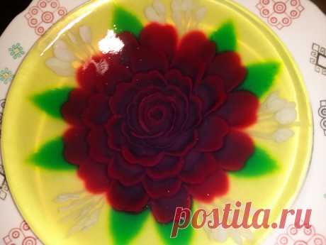 Сладкое желе ! Десерт!