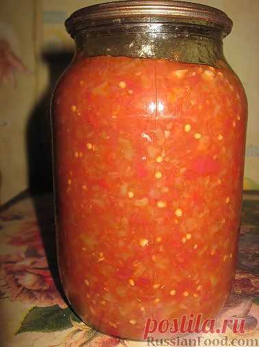 Рецепт: Аджика из баклажанов на RussianFood.com