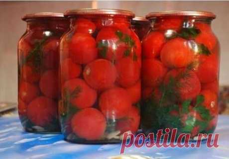 Маринованные помидоры “Людмила”.