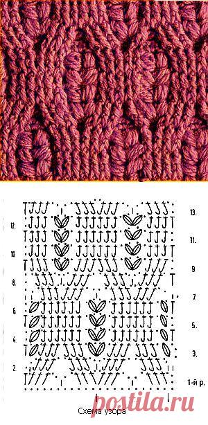 Узор колосья