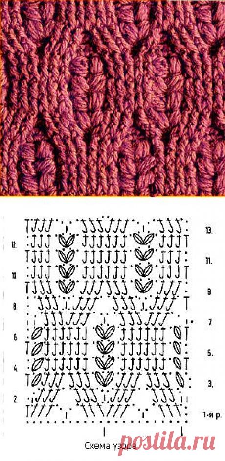 Узор колосья