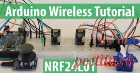 Arduino Wireless Communication - NRF24L01 Tutorial - HowToMechatronics In this Arduino tutorial we will learn how to make a wireless communication between two Arduino boards using the NRF24L01 transceiver module.