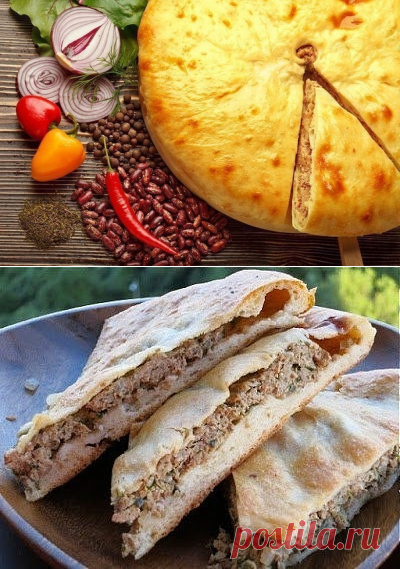 Как приготовить осетинские пироги с мясом. - рецепт, ингридиенты и фотографии