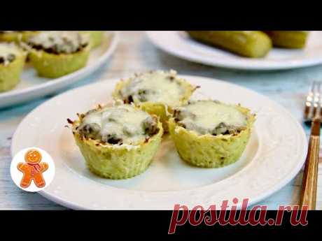 Горячая закуска ✧ Картофельные Корзиночки с Начинкой