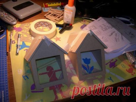 СБОРКА ДОМИКА - Мебель для кукол