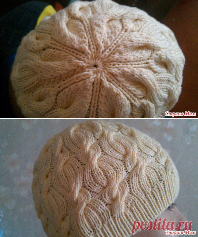 Шапочка "Ванильное мороженое"