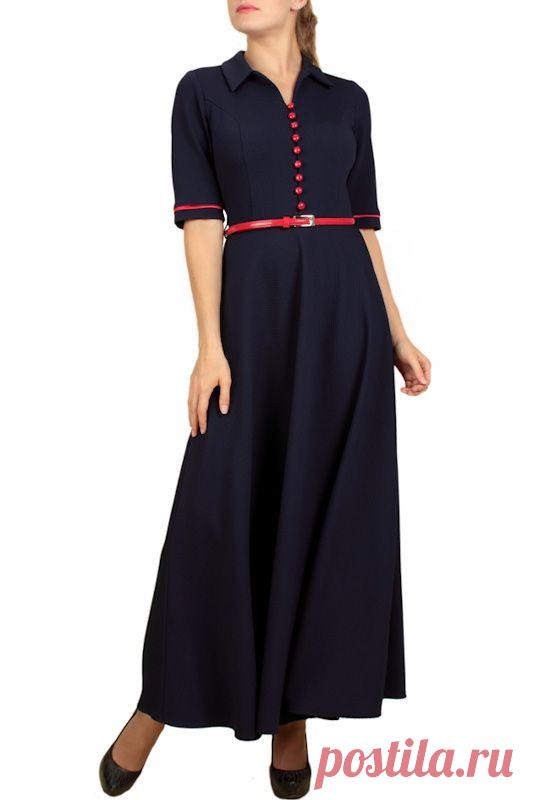 Купить Платье Lamiavita ЛА-В252(01) ТЕМНО-СИНИЙ со скидкой в интернет-магазине kupivip.ru - распродажа