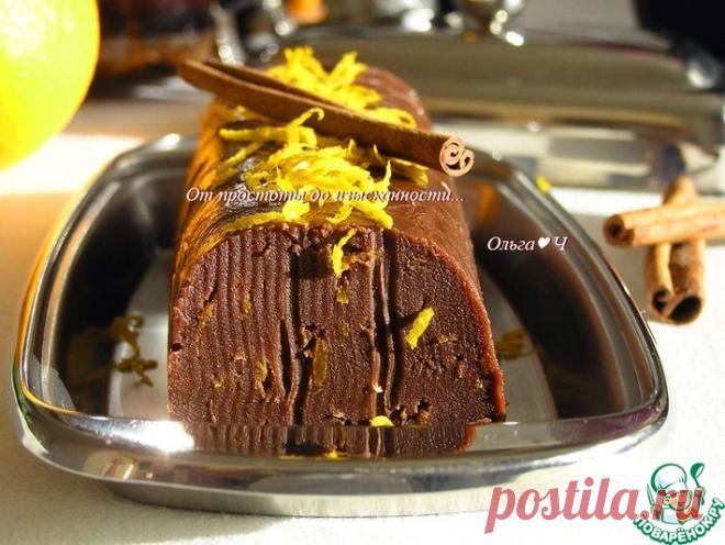 Шоколадное масло с корицей и апельсином Кулинарный рецепт