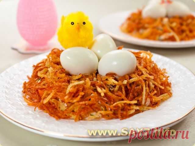 Пасхальные "гнёздышки".