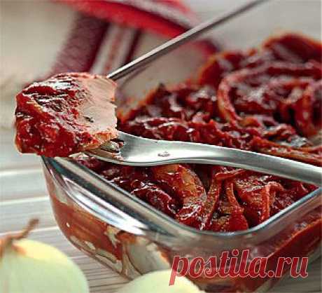Сельдь в томатном маринаде, закуска. Пошаговый рецепт с фото на Gastronom.ru