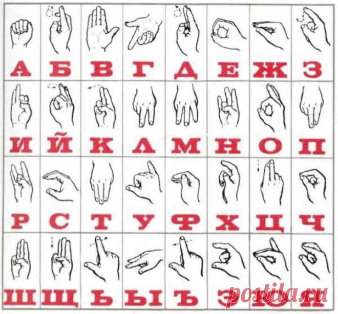 АЗБУКА ЖЕСТОВ