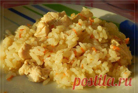 плов с курицей