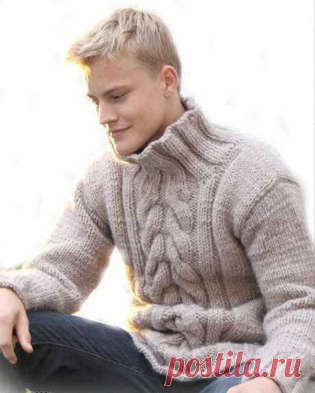 Men's Knitted Sweater Handmade Christmas Present Men's | Etsy