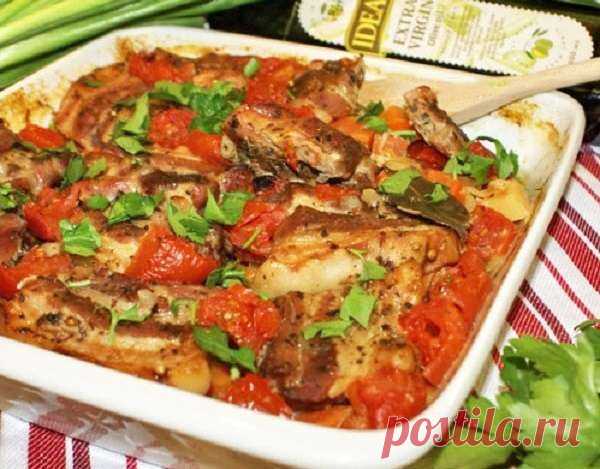 Рагу из грудинки — Домашний уют