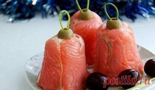 Закуска с сёмгой к праздничному столу