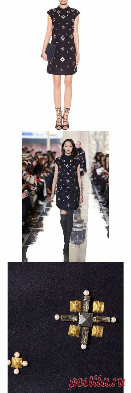 mytheresa.com - Carlan embellished wool dress - Short - Dresses - Clothing - Tory Burch - Luxury Fashion for Women / Designer clothing, shoes, bags