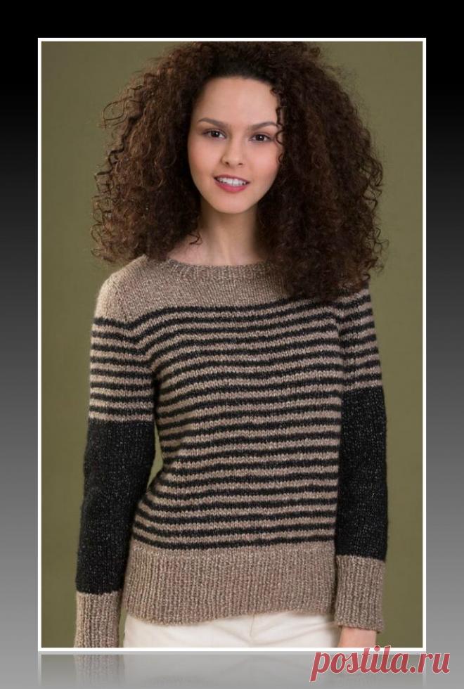 Вязание. Проще не бывает. Красивые модели связанные лицевой гладью | 101секрет | Яндекс Дзен