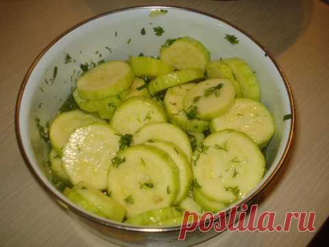 Пикантные кабачки
