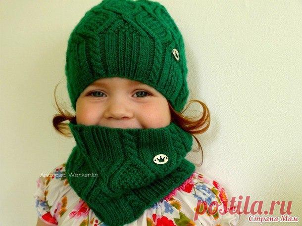 Шапка и мини-снуд «Принц Сибири».