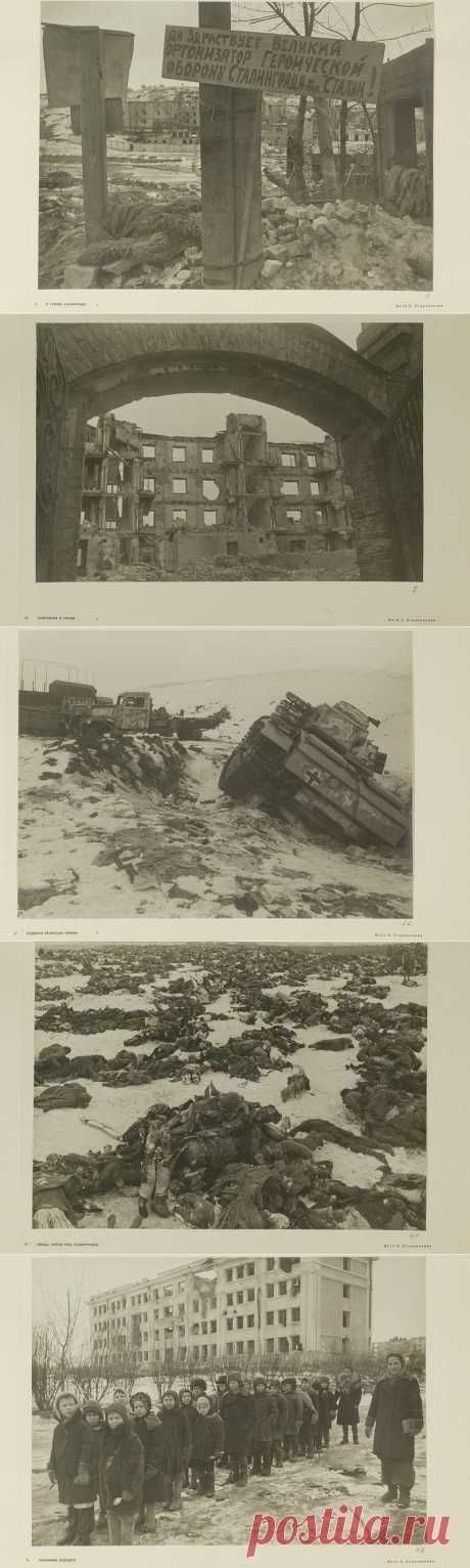 Сталинград. Февраль - март 1943 года. | В мире интересного.
Неизвестные фотографии военного фотокорреспондента С.Н. Струнникова