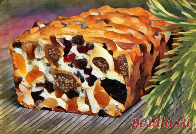Суперполезный и очень вкусный новогодний кекс с сухофруктами и орехами: для сердца, сосудов и настроения | Здоровый Дух | Дзен