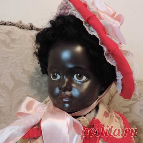 Very RARE Antique Black Bru JNE 13 Reproduction Doll on Antique Body | eBay