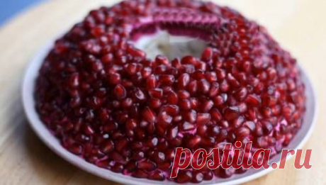 Салат «Гранатовый браслет» с языком - рецепт с фото / Простые рецепты