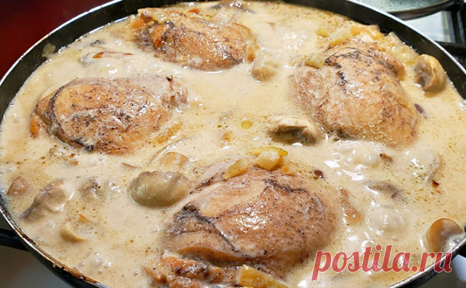 Курица по-кабардински: мясо становится таким нежным, что нож не нужен