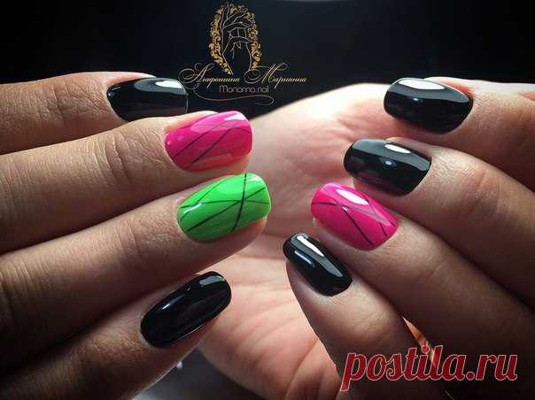 Идеи дизайна ногтей - фото,видео,уроки,маникюр!