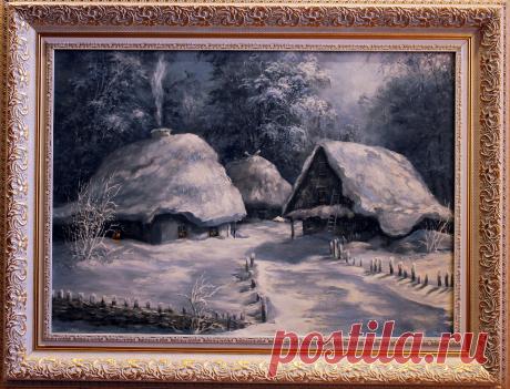 &quot;Замело&quot; подрамник 50х70\в раме  68х88\масло\холст\продаю и под заказ\ худ.Юрий Пацан