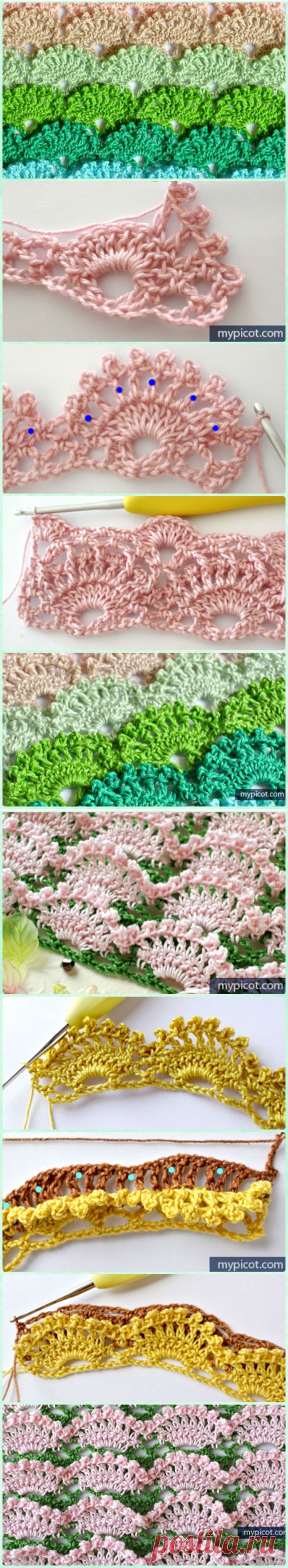 Crochet Radial Increased Stitches Free Patterns