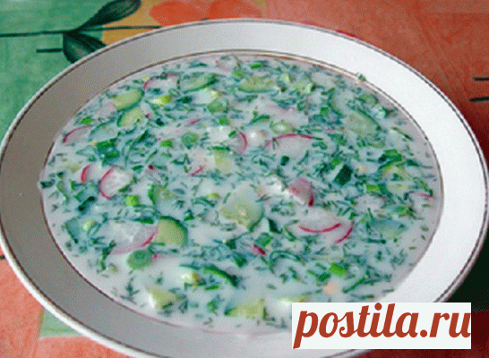 Окрошка на кефире: 6 вкусных и полезных рецептов — Готовим дома